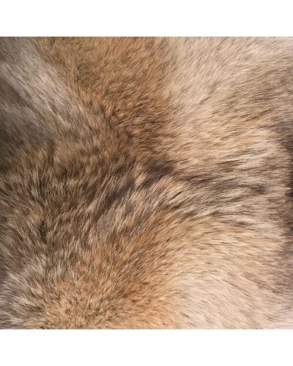Milana | Luxury North American Coyote Fur Throw - Blanket - Image 4